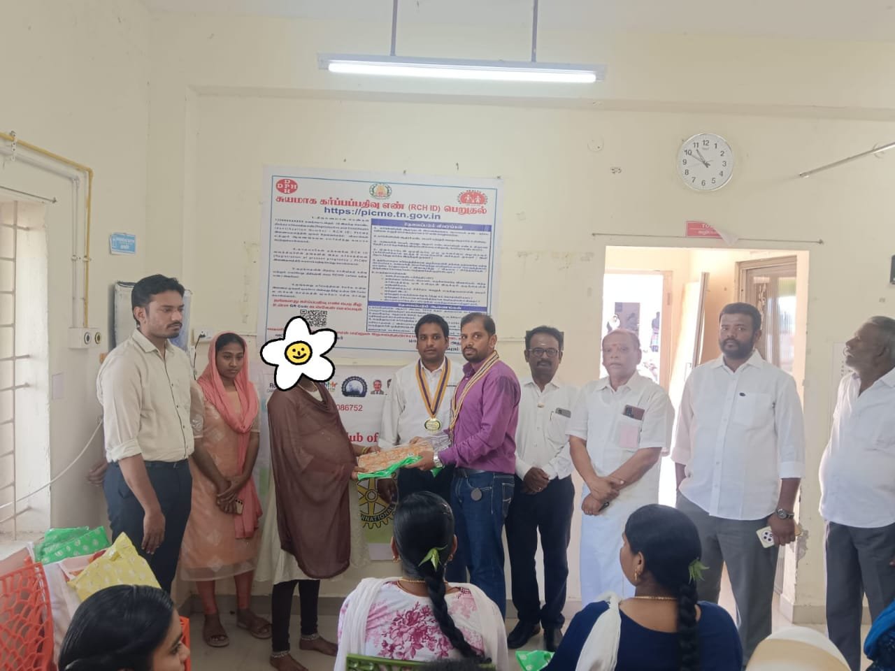 தாய்ப்பால் வாரம்: உச்சிப்புளி ரோட்டரி சங்கம் சார்பில் நலத்திட்ட உதவிகள்