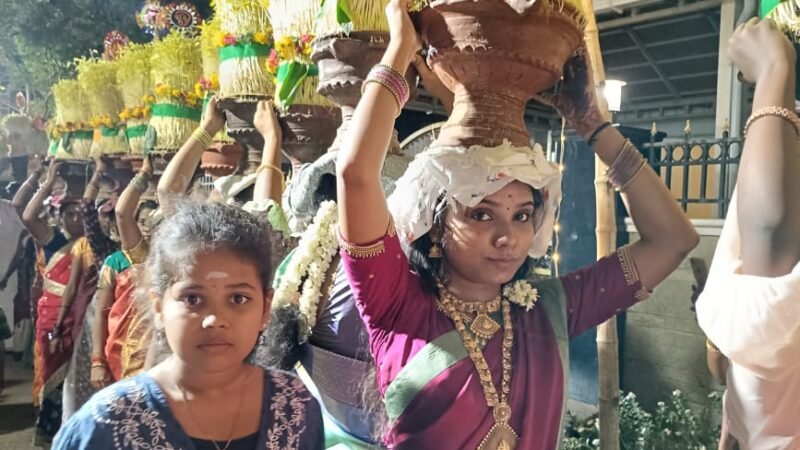 ராமநாதபுரத்தில் முளைப்பாரி திருவிழா