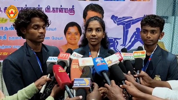 ஆசிய ரோலர் ஸ்கேட்டிங் சாம்பியன்ஷிப்: தஞ்சையை சேர்ந்த 3 பேர் பதக்கம் வென்று அசத்தல்