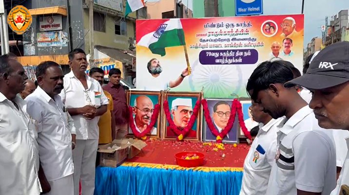 காஞ்சிபுரம்: திருப்பெரும்புதூர் நகராட்சியில் சுதந்திர தின கொண்டாட்டம்