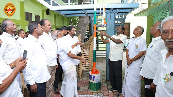 தூத்துக்குடி: போல்பேட்டை தொழிலாளர் அலுவலகத்தில் 79வது சுதந்திர தின விழா