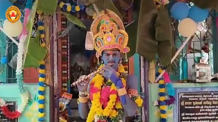 ராமநாதபுரம் அருகே கிருஷ்ணஜெயந்தி விழா: பெண்கள் நடனமாடி உற்சாகம்