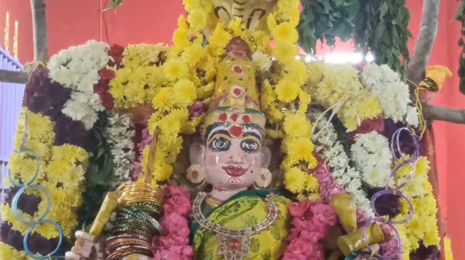 தமிழ் கொரஞ்சூர் கிராமத்தில் முதலாம் ஆண்டு தீமிதி திருவிழா