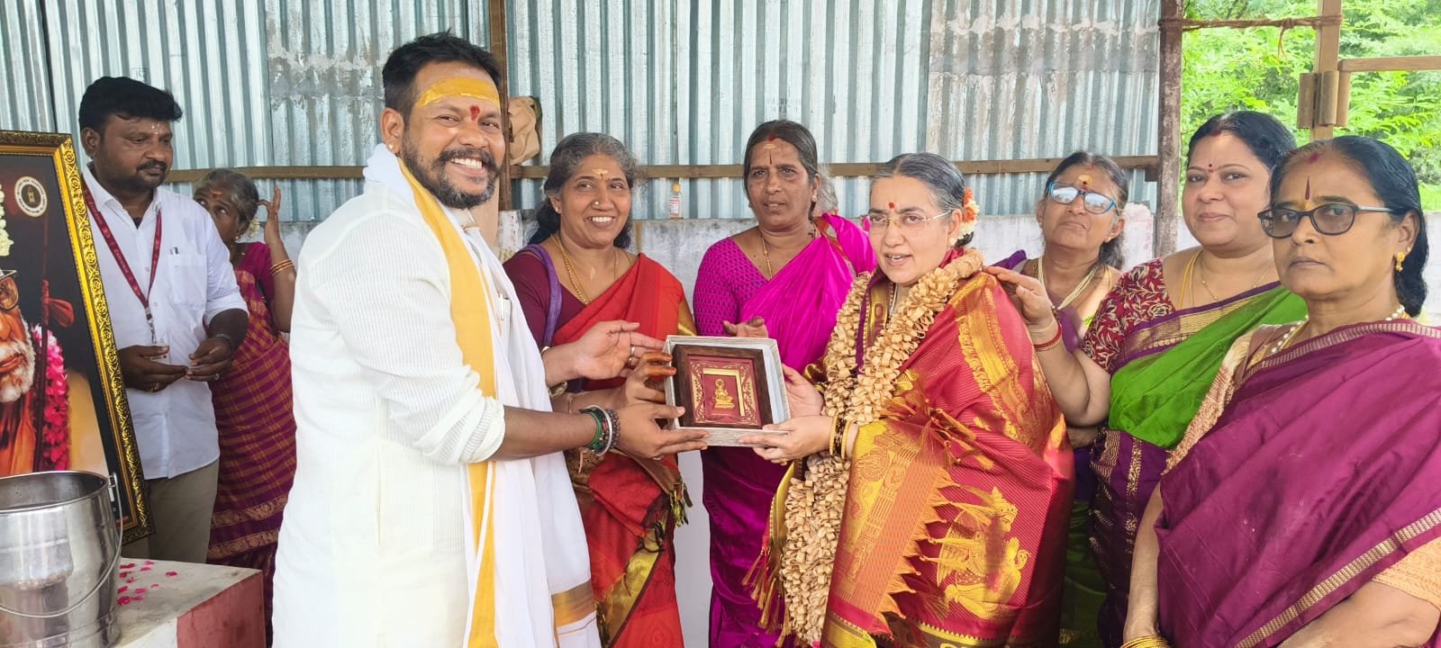 காஞ்சிபுரத்தில் மகா பெரியவர் தியான மண்டப ஆரம்ப பூஜை