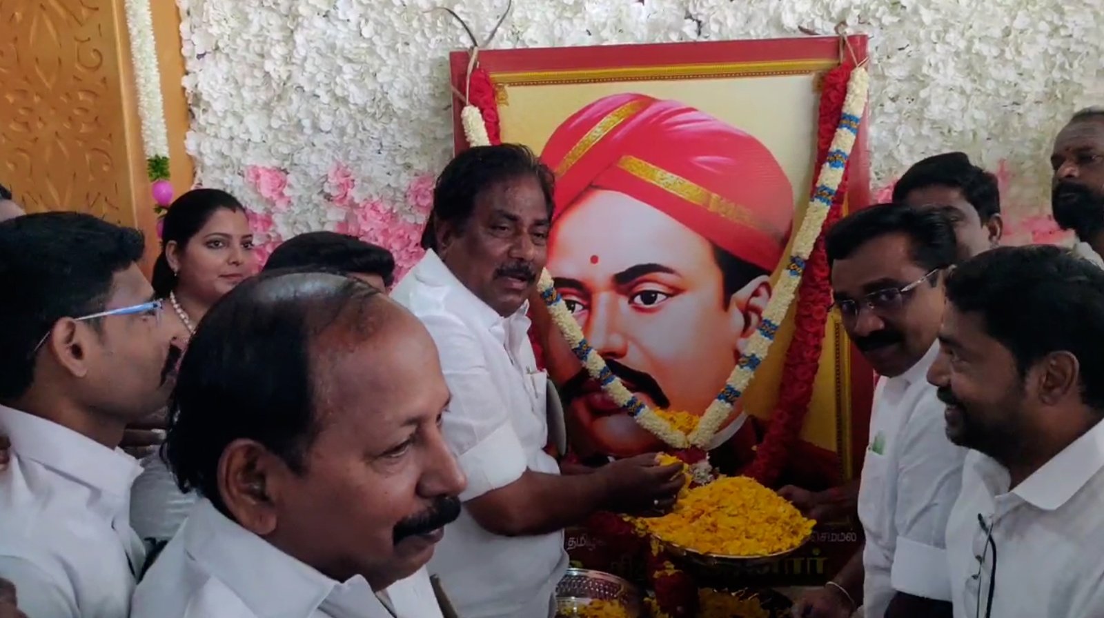 கப்பலோட்டிய தமிழர் வ உ சிதம்பரனாரின் பிறந்த நாள்: மதுரையில் கொண்டாட்டம்