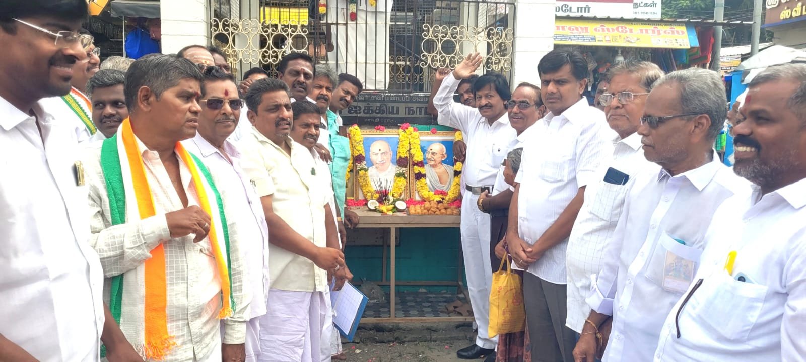 காஞ்சிபுரம் மாவட்ட காங்கிரஸ் சார்பில் காந்தி ஜெயந்தி விழா
