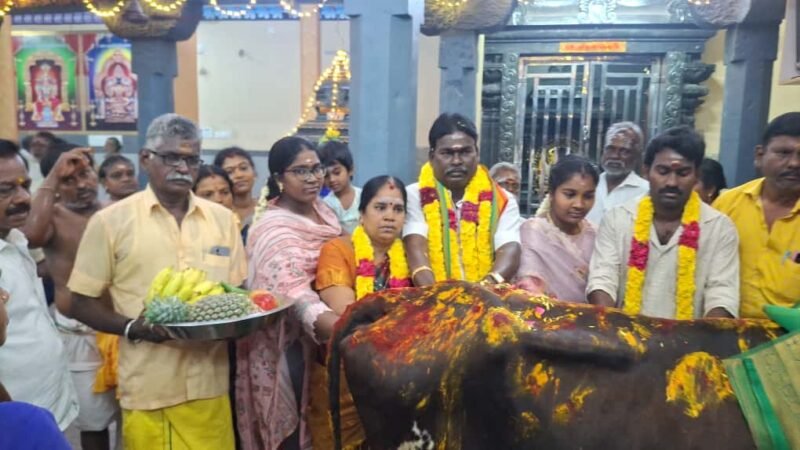 காஞ்சிபுரம் பத்ரகாளி அம்மன் ஆலயத்தில் சிறப்பு தீபாரதனைகள்