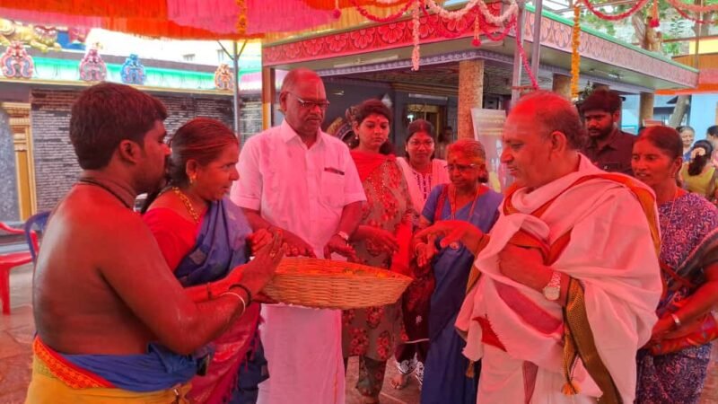 காஞ்சிபுரம் ஸ்ரீ தர்மராஜா திரௌபதி அம்மன் ஆலய குருபூஜை