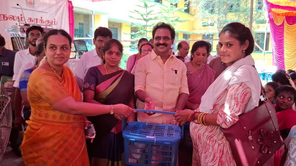 காஞ்சிபுரத்தில் நலன் காக்கும் ஸ்டாலின் மருத்துவ முகாம்