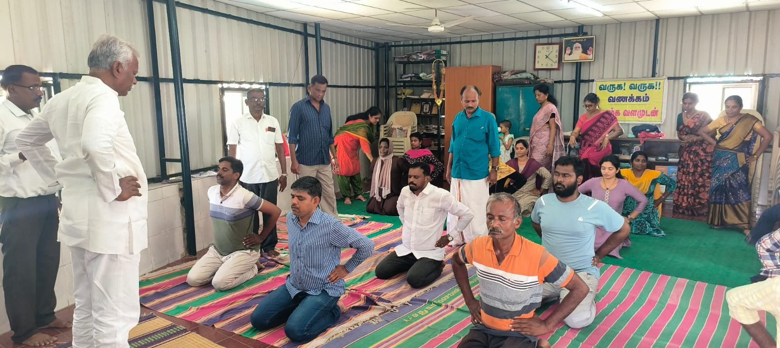 ராமநாதபுரம் மனவளக்கலை மன்றம் சார்பில் காயகல்ப பயிற்சி