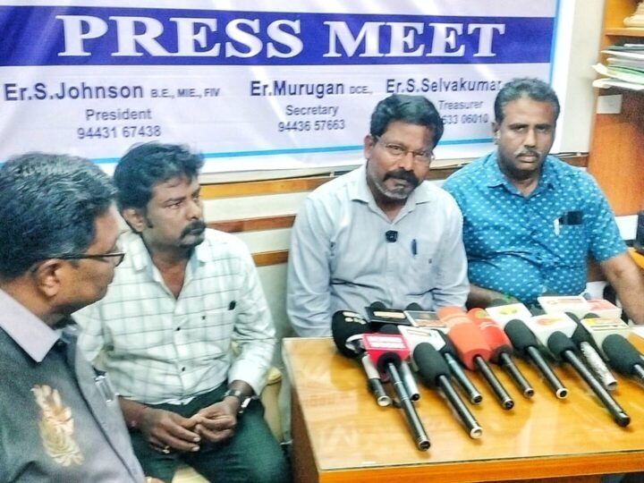 தமிழ்நாடு மற்றும் புதுச்சேரி அனைத்து கட்டுமான பொறியாளர் சங்கங்கள் சார்பில் கோரிக்கை
