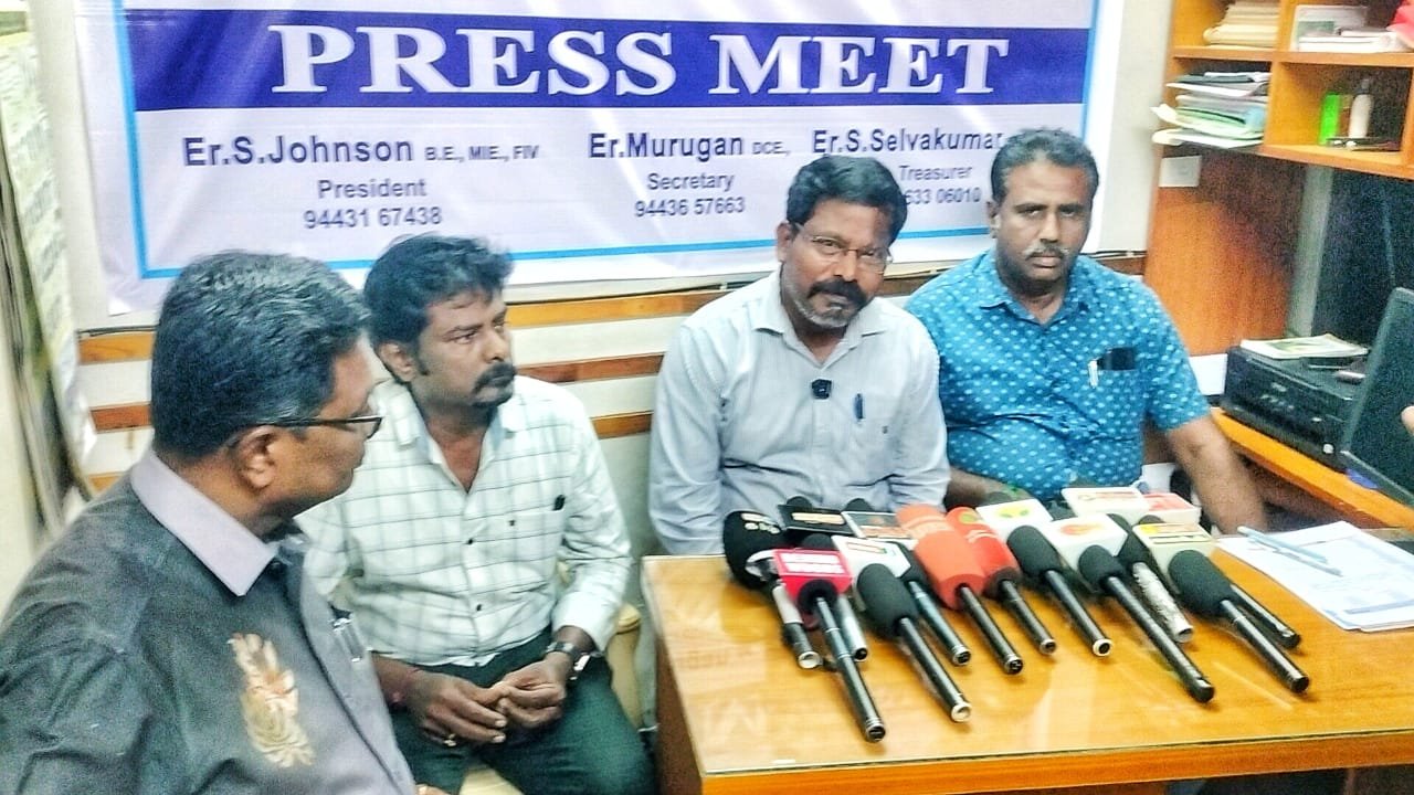 தமிழ்நாடு மற்றும் புதுச்சேரி அனைத்து கட்டுமான பொறியாளர் சங்கங்கள் சார்பில் கோரிக்கை
