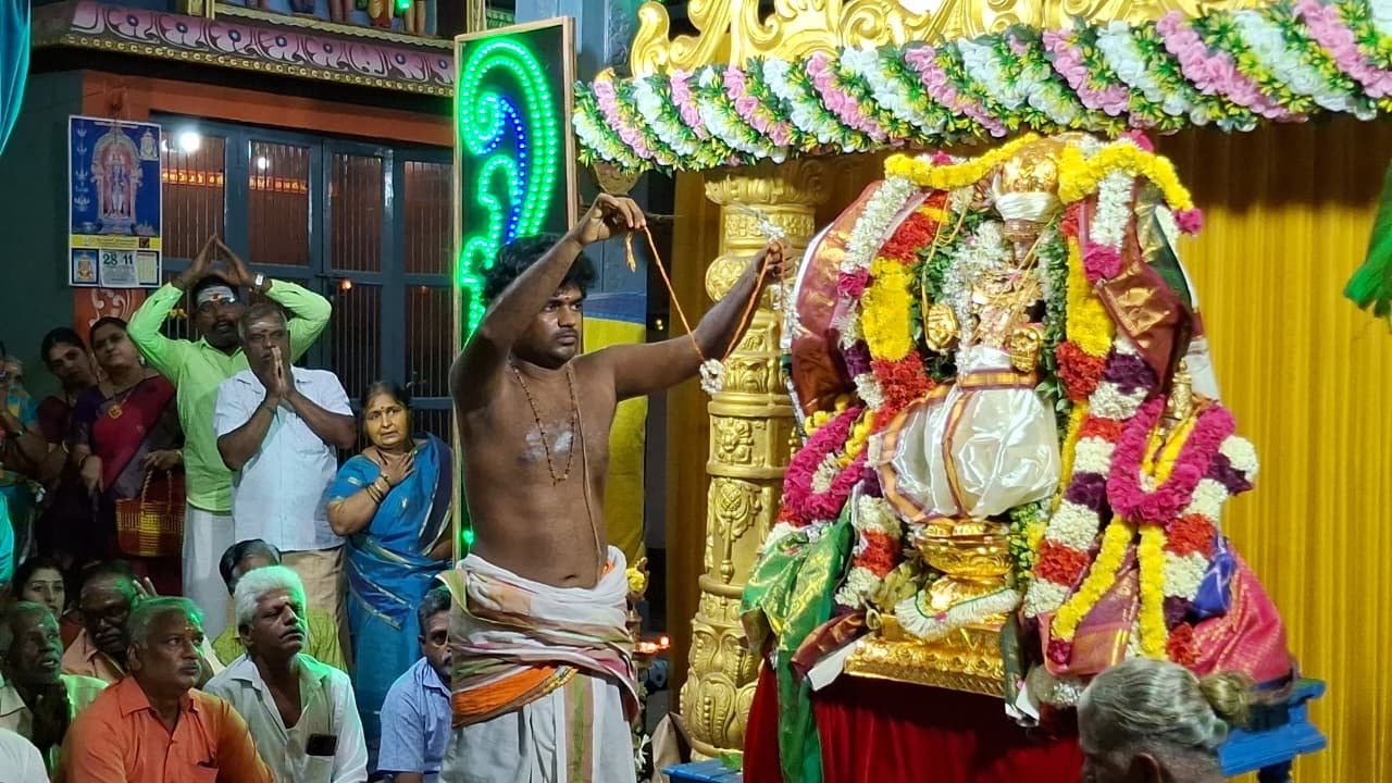 காஞ்சிபுரம்: சஷ்டி திருக்கல்யாண உற்சவம்