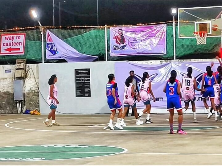 தூத்துக்குடியில் அகில இந்திய அளவிலான கல்லூரிகளுக்கு இடையிலான கூடைப்பந்து