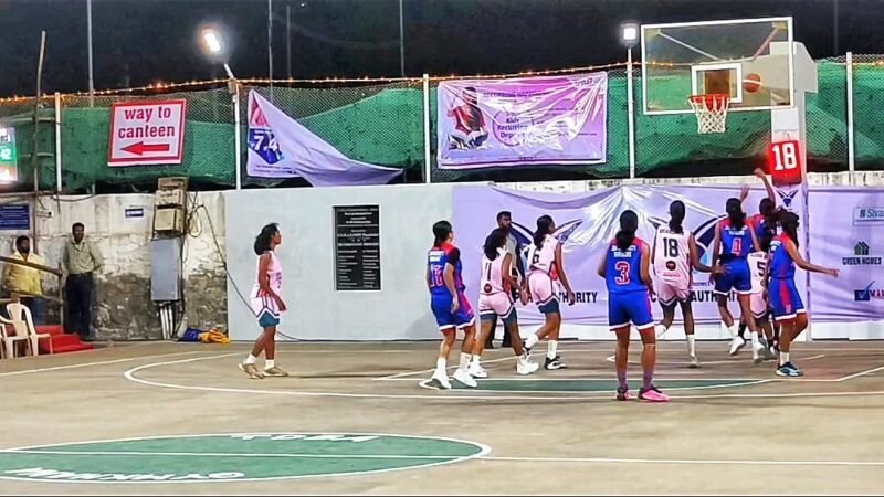 தூத்துக்குடியில் அகில இந்திய அளவிலான கல்லூரிகளுக்கு இடையிலான கூடைப்பந்து