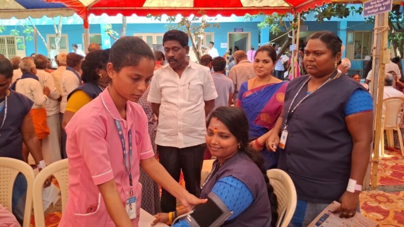 காஞ்சிபுரத்தில் நலம் காக்கும் ஸ்டாலின் சிறப்பு முகாம்