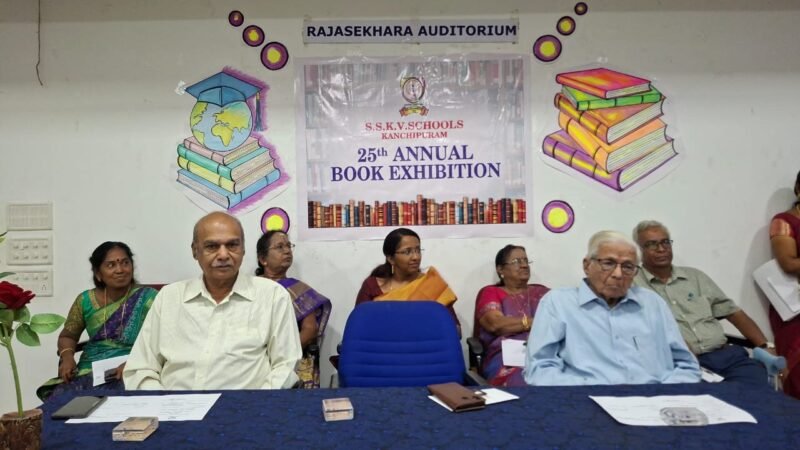 பள்ளிகள் தோறும் புத்தகக் கண்காட்சிகள் நடத்தப்பட வேண்டும் : தினமணி ஆசிரியர் கி.வைத்தியநாதன் வேண்டுகோள்