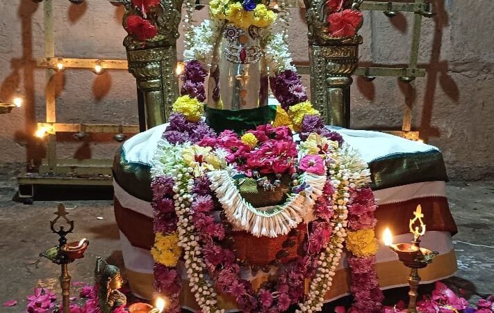 காஞ்சிபுரம் களக்காட்டூர் அக்னீஸ்வரர் ஆலயத்தில் 108 சங்காபிஷேகம்