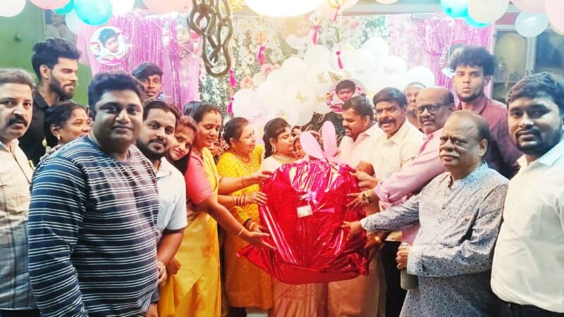 காஞ்சிபுரத்தில் மழலை லித்தன்யாவின் முதல் அகவை விழா!