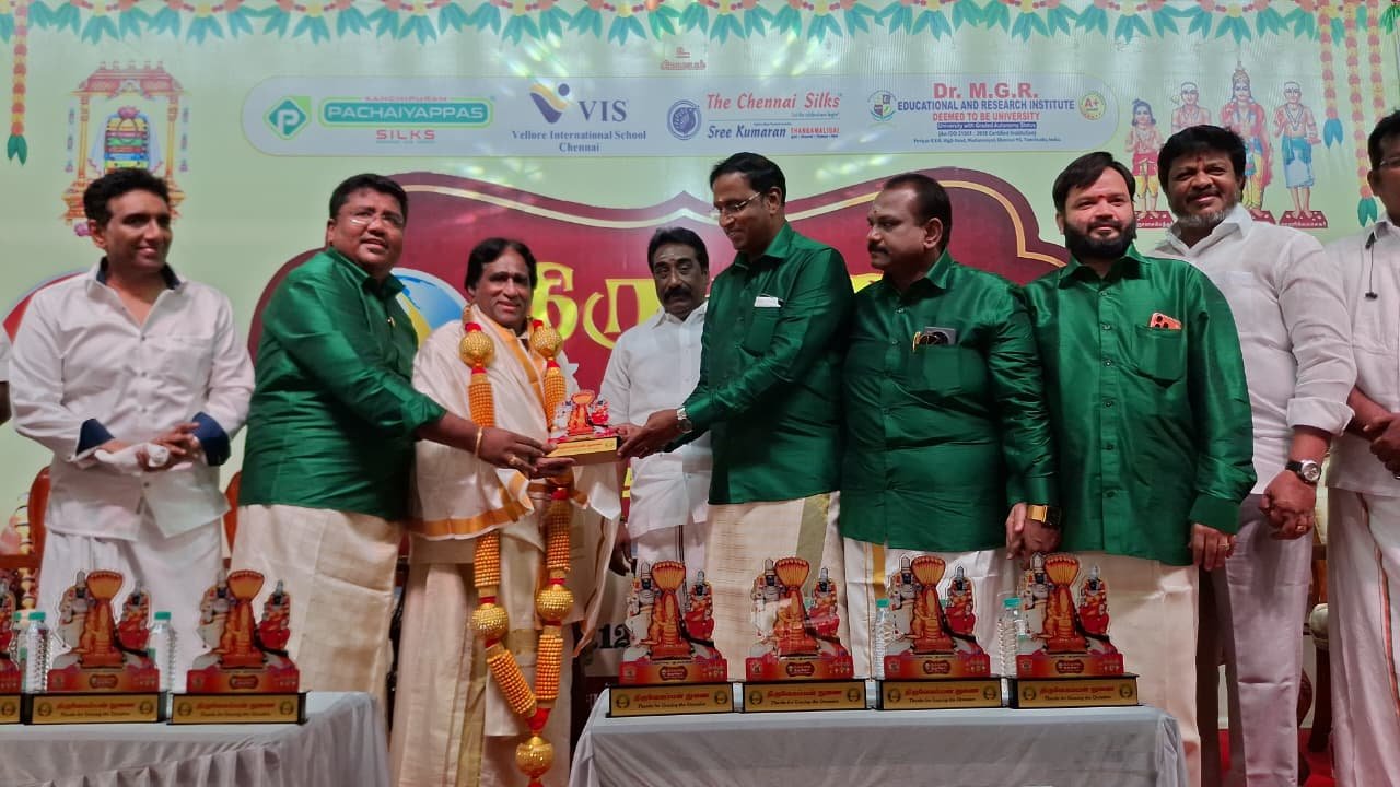 காஞ்சிபுரம் காமராஜர் வீதியில் திருமுறை திருவிழா