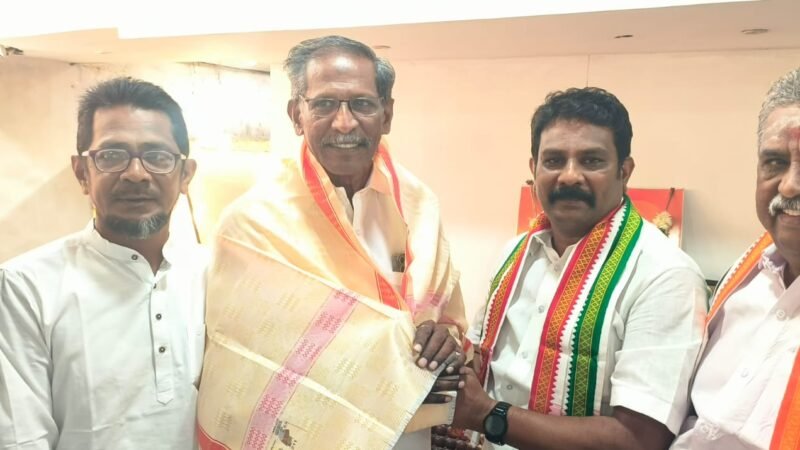 ராமநாதபுரம் மாவட்ட காங்கிரஸ் கட்சி புதிய தலைவருக்கு உற்சாக வரவேற்பு