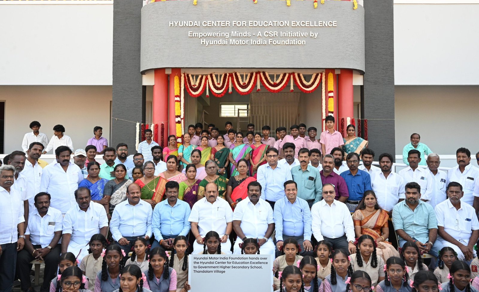 காஞ்சிபுரம் மாவட்டத்தில் Hyundai Center for Education Excellence திறப்பு