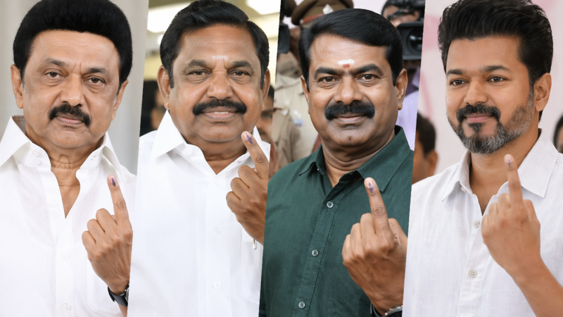 தமிழ்நாடு சட்டசபை தேர்தல் 2026 : வாக்குப்பதிவு முழு அப்டேட்