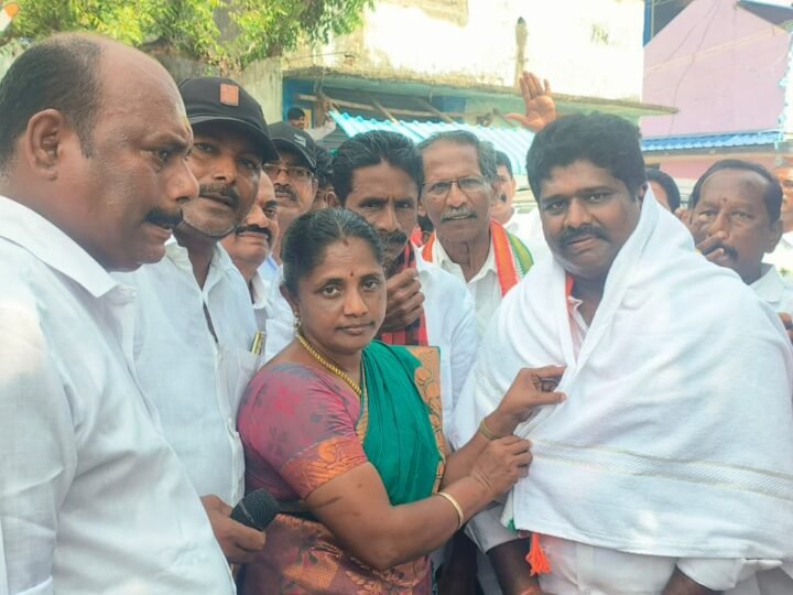 திருவாடானை சட்டமன்றத் தொகுதிக்குட்பட்ட பகுதியில் இராம.கருமாணிக்கம்தீவிர வாக்கு சேகரிப்பு