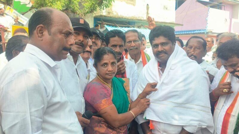 திருவாடானை சட்டமன்றத் தொகுதிக்குட்பட்ட பகுதியில் இராம.கருமாணிக்கம்தீவிர வாக்கு சேகரிப்பு