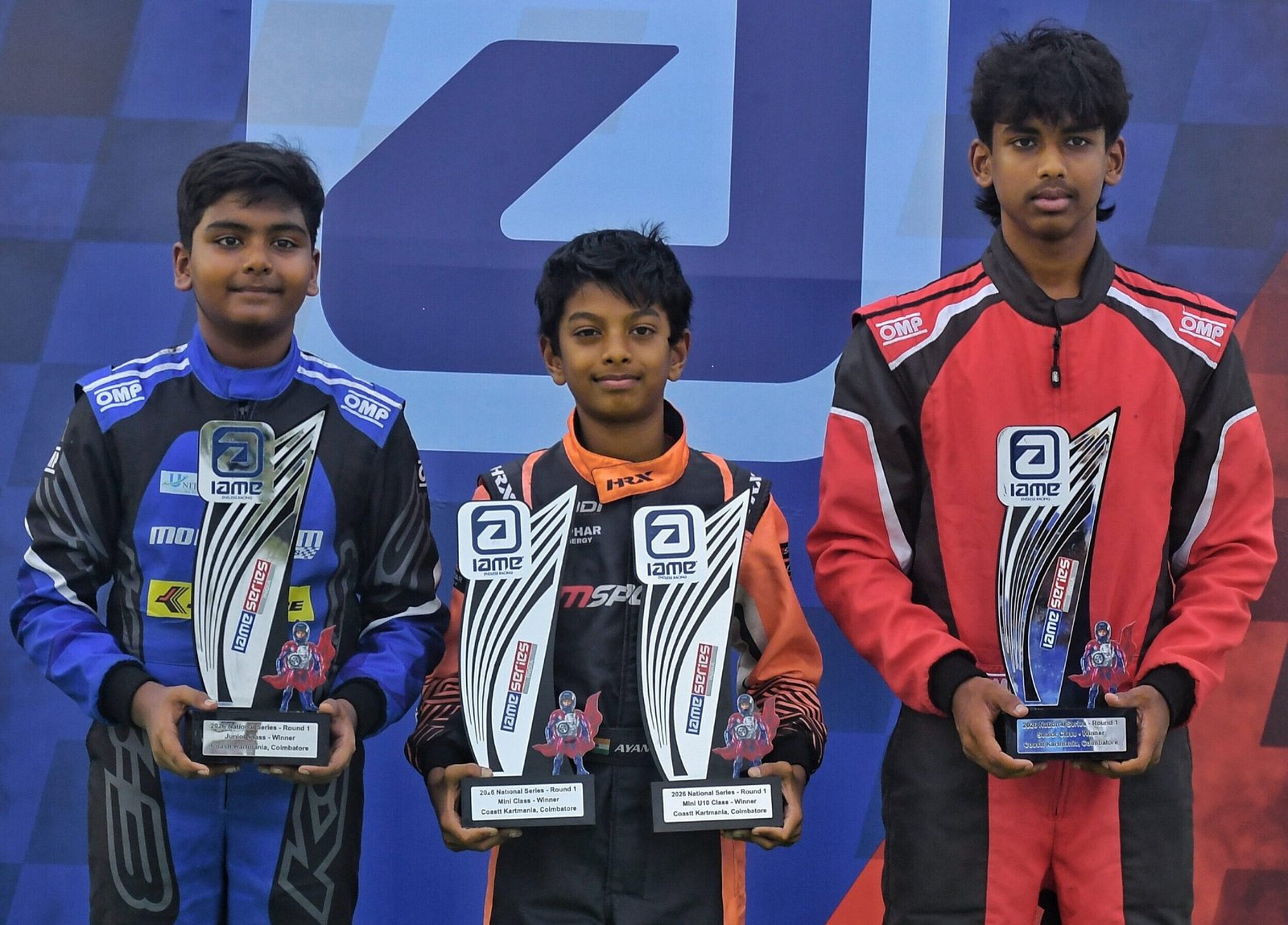 IAME SERIES INDIA 2026 – ROUND 1 – IAME சீரிஸ் இந்தியா 2026: ஜூனியர் பிரிவில் ஆதித்யா பிரதாப், ரெஹான் கான் ரஷீத் அசத்தல் வெற்றி