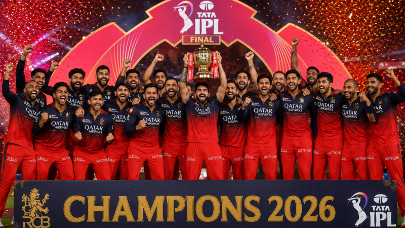 IPL 2026 இறுதிப்போட்டி: குஜராத்தை வீழ்த்தி சாம்பியன் பட்டம் வென்றது பெங்களூரு அணி!