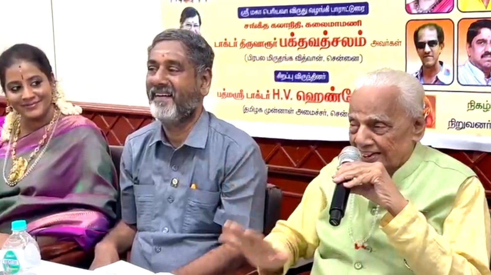 நமக்கு குருவாக இருந்து இன்றும் வழிகாட்டுகிறார் காஞ்சி மகா பெரியவர் : பத்மஸ்ரீ டாக்டர் ஹெச்.வி. ஹண்டே புகழாரம்