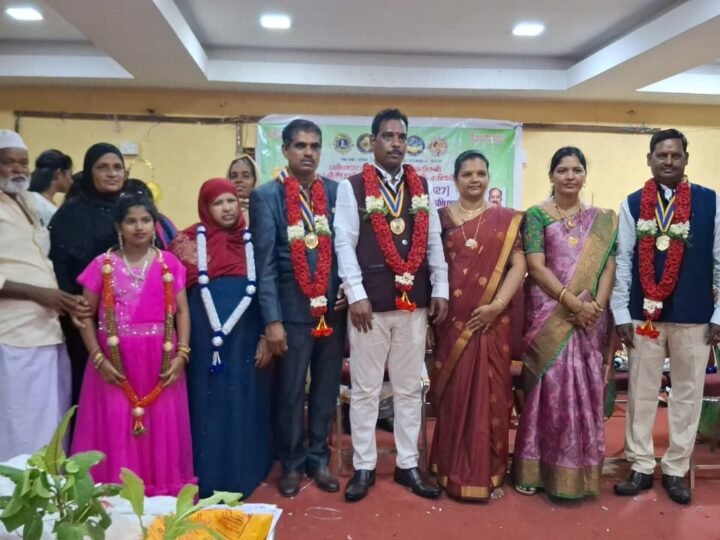 காஞ்சிபுரம் அண்ணா லயன்ஸ் சங்கத்தின் 11ஆம் ஆண்டு புதிய நிர்வாகிகள் பதவியேற்பு விழா