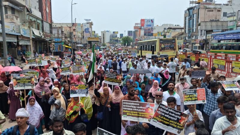 காஞ்சிபுரத்தில் TNTJ மாபெரும் பேரணி: பெண்கள் பாதுகாப்புக்கு கடும் சட்டம் தேவை
