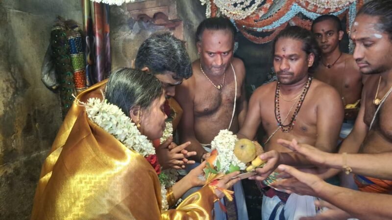 கௌசிகேஸ்வரர் ஆலயத்தில் அதிருத்ர மகா சண்டியாக நிறைவு விழா – சிறப்பு திருக்கல்யாணம்