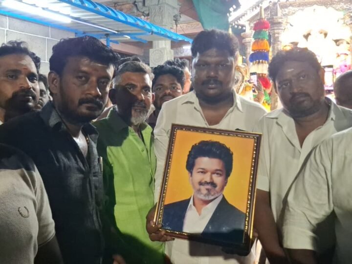 ஜோசப் விஜய் பிறந்தநாள்: காஞ்சிபுரம் குமரகோட்டம் ஆலயத்தில் வெள்ளி ரத உற்சவம்