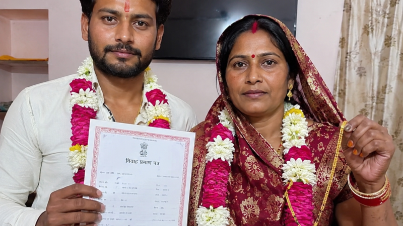 மாமியாரை திருமணம் செய்த மருமகன்: உத்தரப் பிரதேசத்தில் பரபரப்பு சம்பவம்