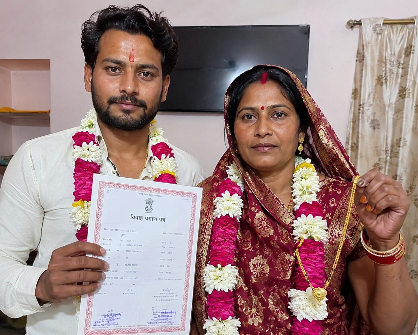மாமியாரை திருமணம் செய்த மருமகன்: உத்தரப் பிரதேசத்தில் பரபரப்பு சம்பவம்