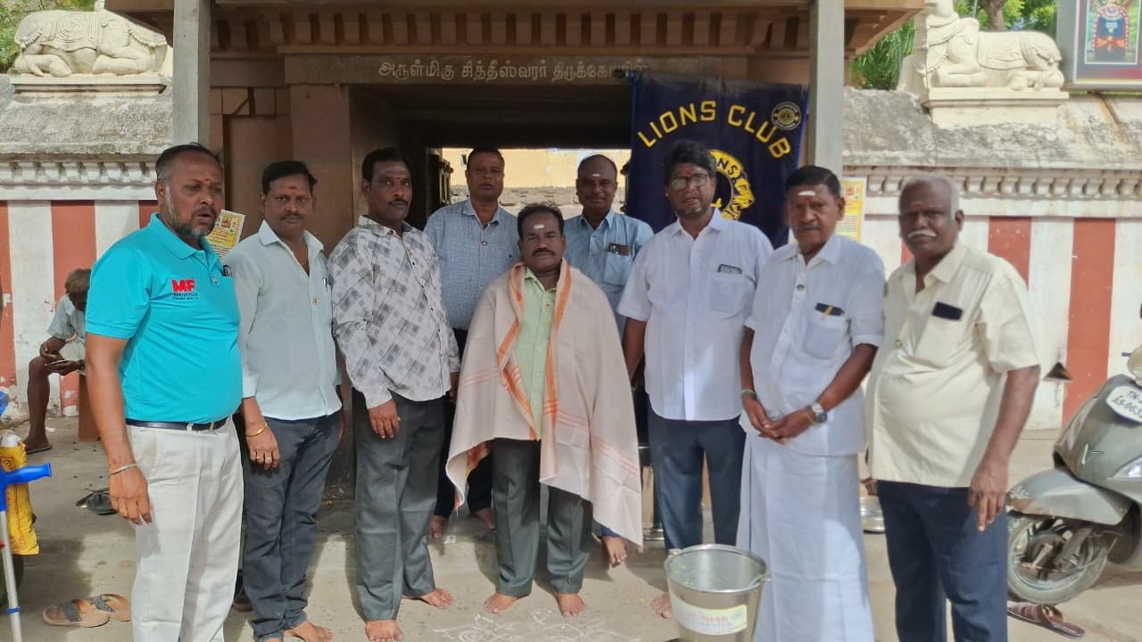காஞ்சிபுரம் அண்ணா லயன்ஸ் சங்கத்தின் 2026-27 சேவைத் திட்டங்கள் தொடக்கம்