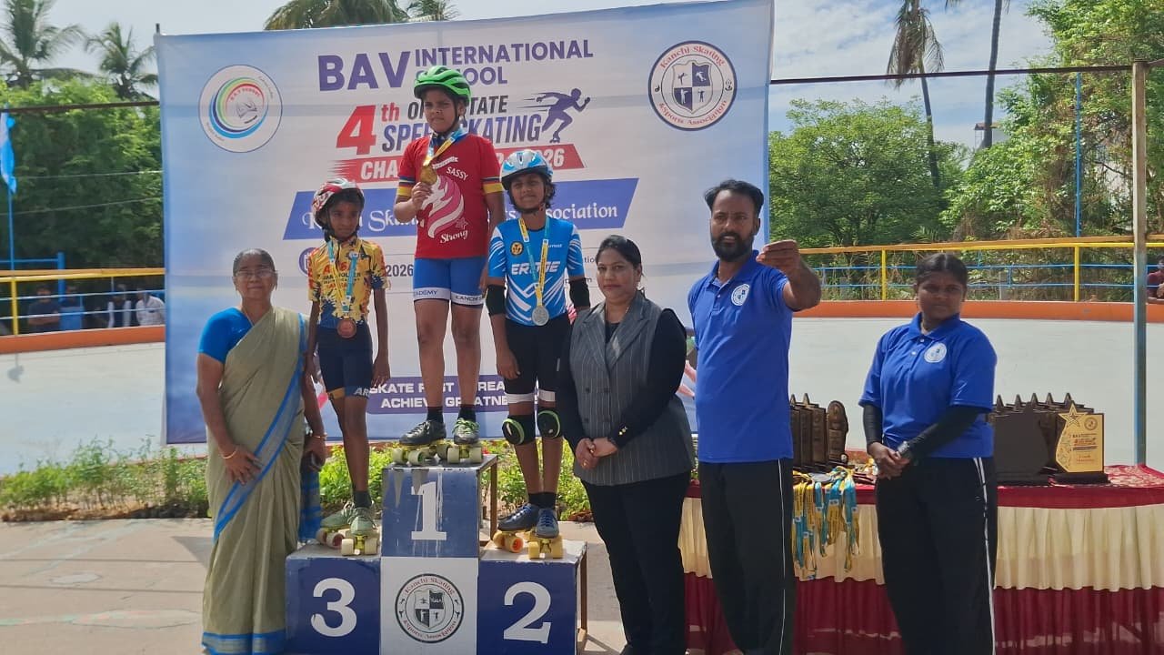 காஞ்சிபுரத்தில் மாநில அளவிலான ஸ்பீட் ஸ்கேட்டிங் போட்டி: 700-க்கும் மேற்பட்ட வீரர்கள் பங்கேற்பு