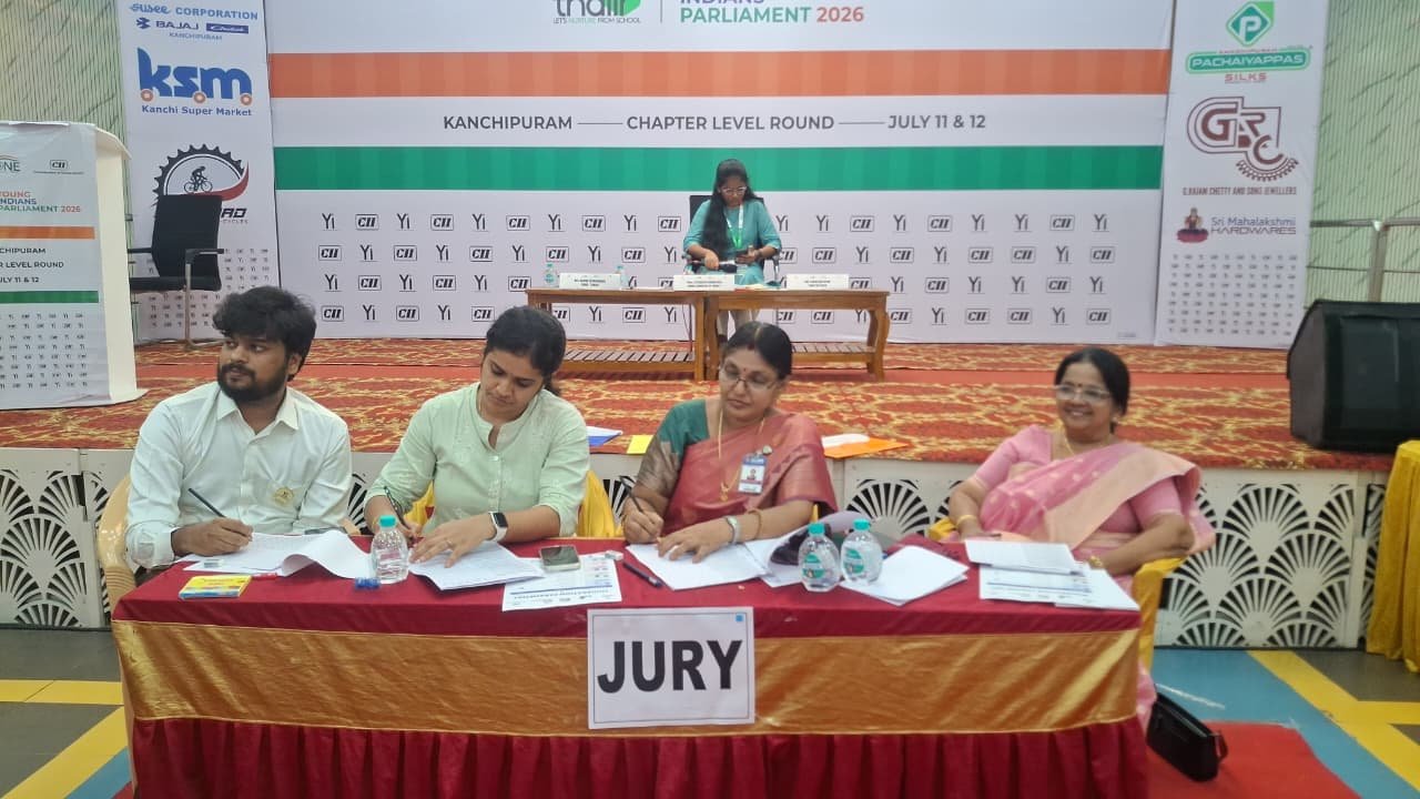 காஞ்சிபுரத்தில் இளம் தலைமுறைக்கான மாதிரி நாடாளுமன்றம் தொடக்கம்: ஜனநாயகத்தை நேரடியாக கற்ற மாணவர்கள்