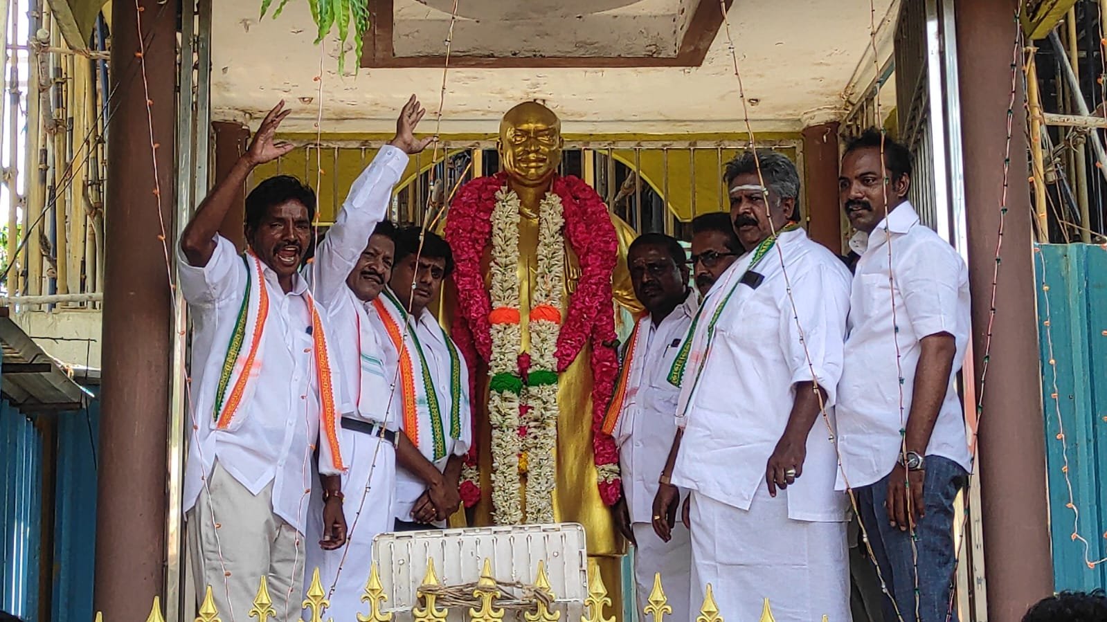 காஞ்சிபுரத்தில் காமராஜர் பிறந்தநாள்: காங்கிரஸ் மாநகர 4-வது பகுதி சார்பில் சிறப்பு அன்னதானம்