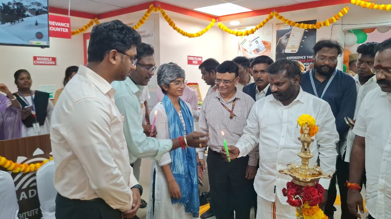 சின்ன காஞ்சிபுரத்தில் ஆதார் சேவா கேந்திரா திறப்பு விழா – அமைச்சர்கள் தென்னரசு, ரஞ்சித் குமார் பங்கேற்பு