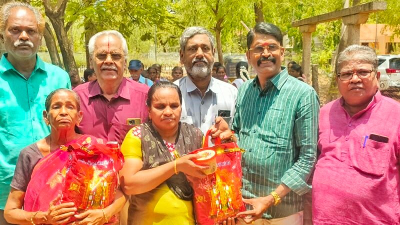 மதுரையின் அட்சய பாத்திரம் டிரஸ்ட் சார்பில் மாற்றுத்திறனாளிகளுக்கு நலத்திட்ட உதவிகள்