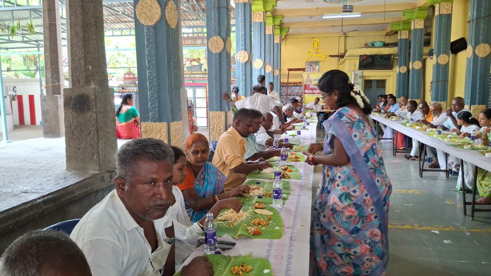 காஞ்சிபுரம் முத்தீஸ்வரர் ஆலயத்தில் 80-வது சுதந்திர தின விழா: சிறப்பு வழிபாடு மற்றும் பொது விருந்து