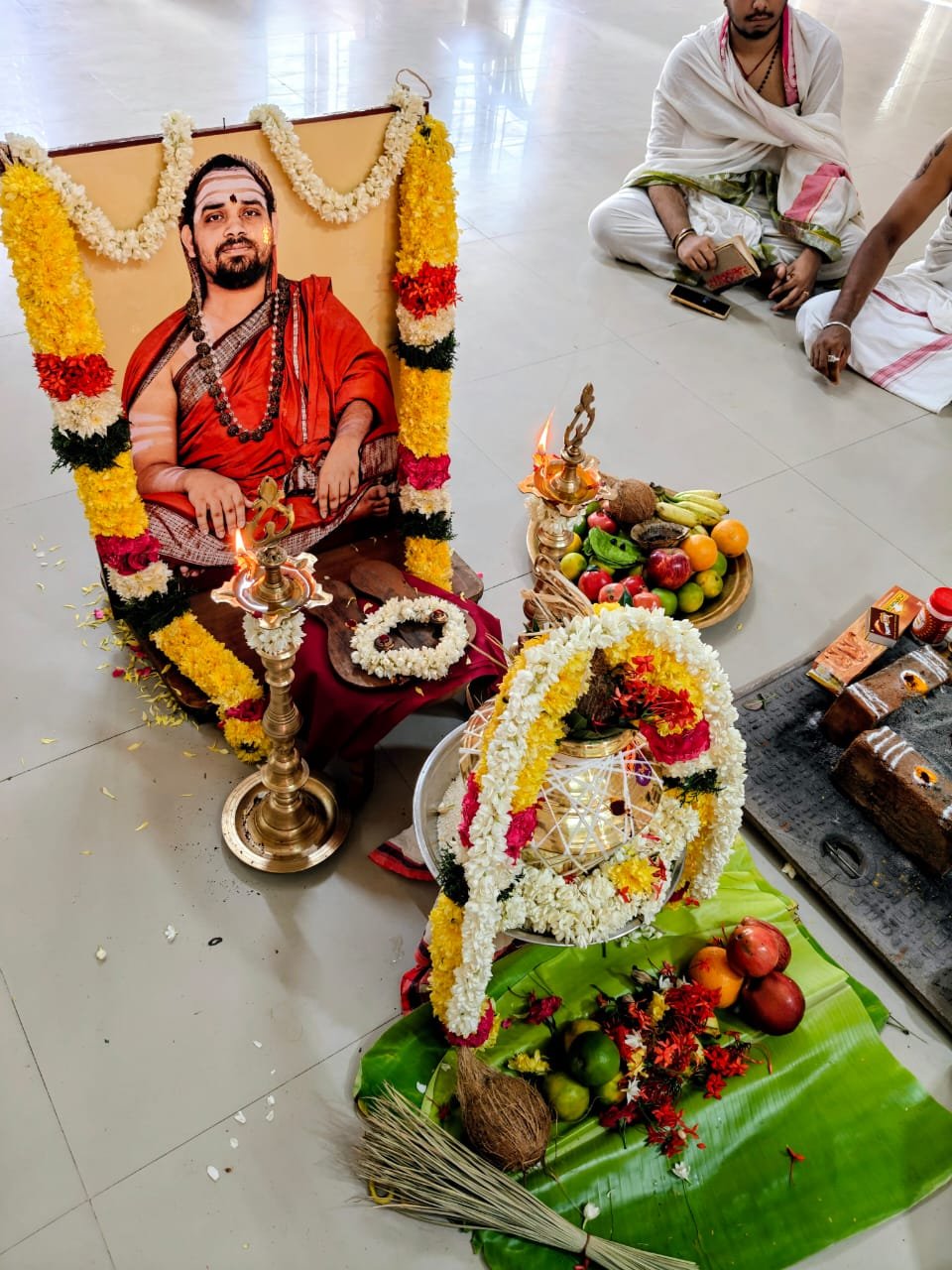 காஞ்சிபுரம் சிருங்கேரி சாரதா பீடத்தில் 34-வது வர்த்தந்தி மகோற்சவம் – சிறப்பு யாகசாலை பூஜை, வேத பாராயணம்