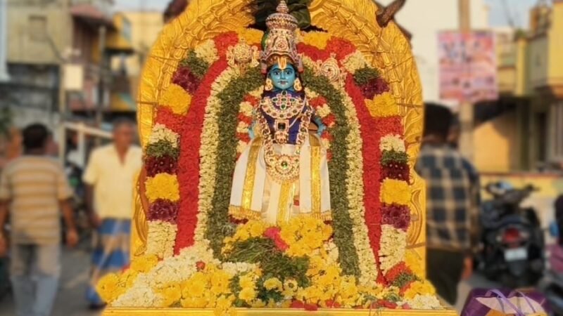 காஞ்சிபுரத்தில் 43-வது ஆண்டு கிருஷ்ண ஜெயந்தி உரியடி உற்சவம் கோலாகலம்