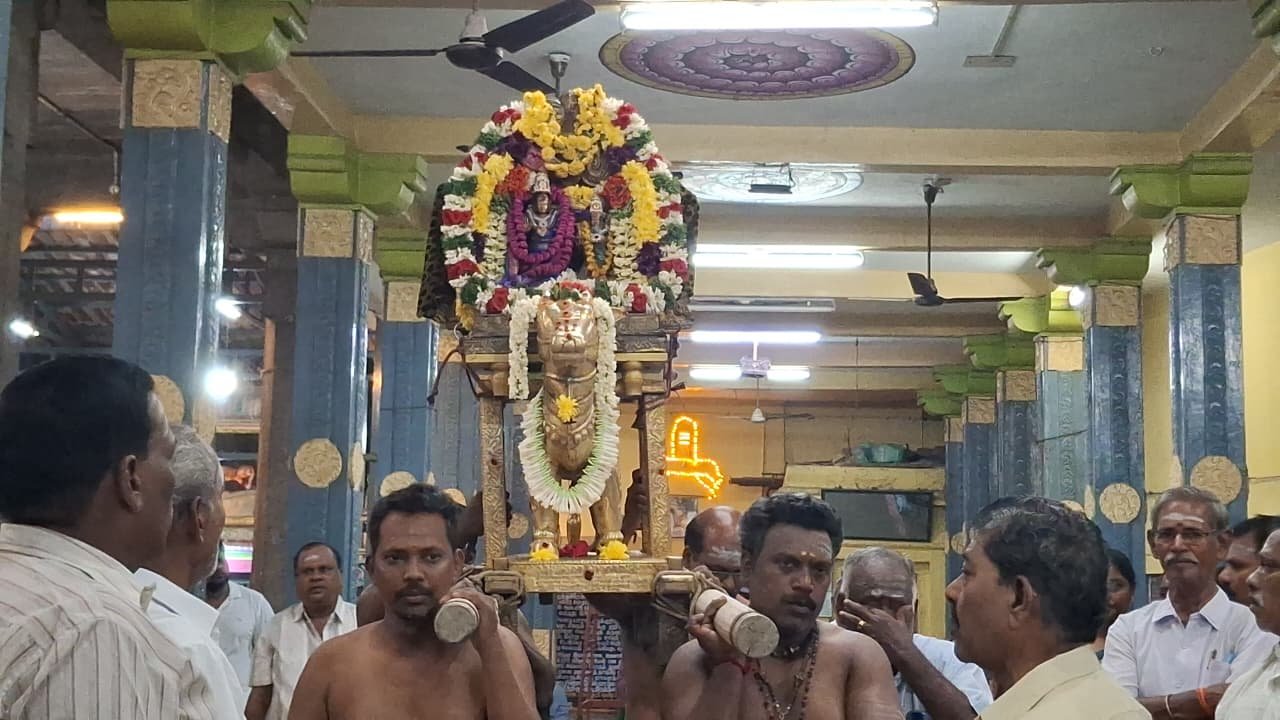 காஞ்சிபுரம் முத்தீஸ்வரர் ஆலயத்தில் ஆவணி மாத பிரதோஷ விழா விமரிசை