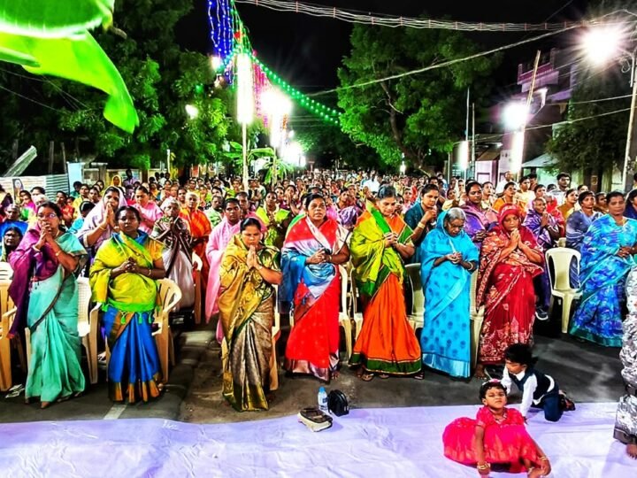 தூத்துக்குடி எஸ்.எஸ். மாணிக்கபுரத்தில் அன்னை வேளாங்கண்ணி மாதா கெபி 44ஆம் ஆண்டு திருவிழா