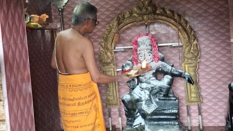 காஞ்சிபுரம் வழித்துணை அய்யனார் ஆலயத்தில் மகா கும்பாபிஷேகம்